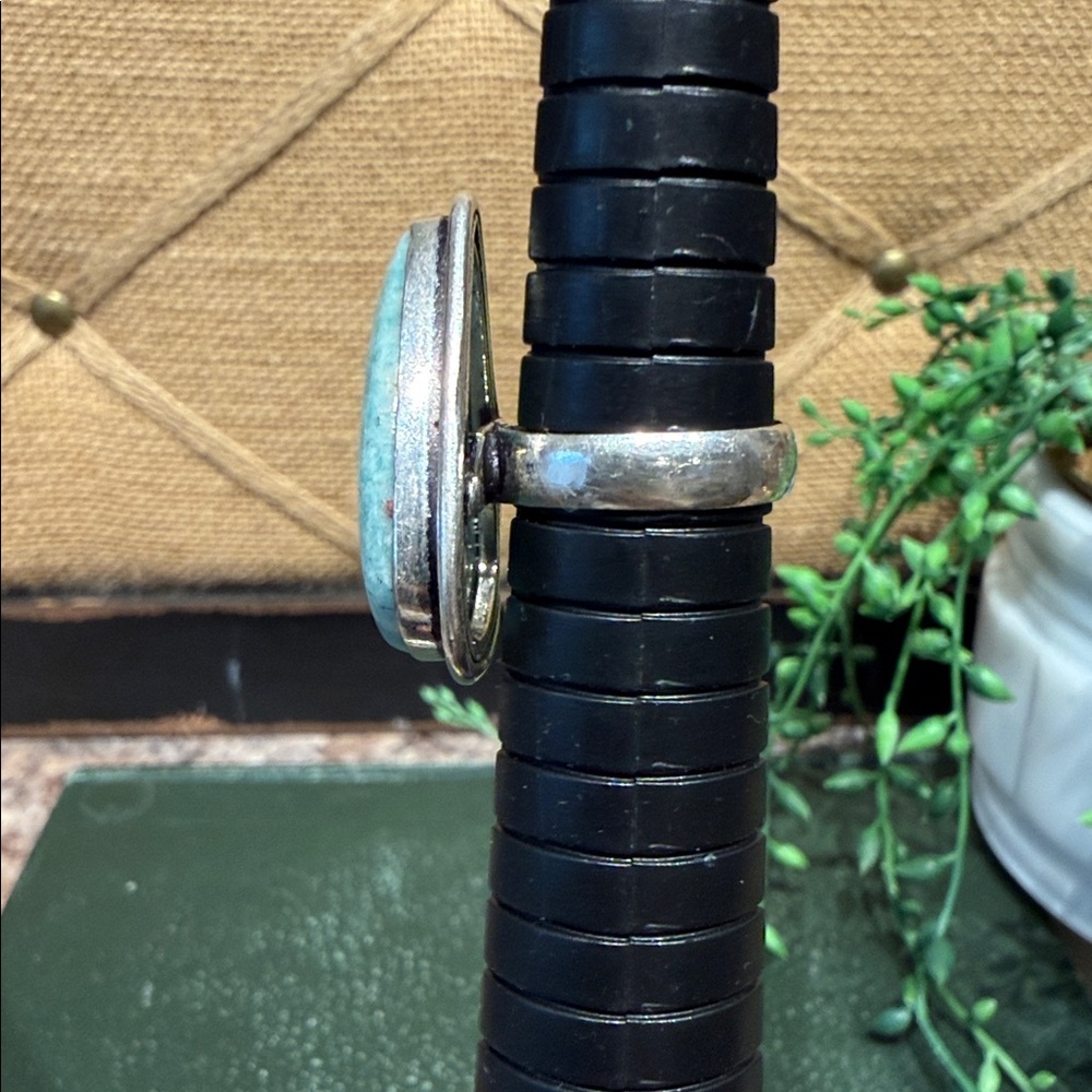 925 Amazonite Ring - image 7